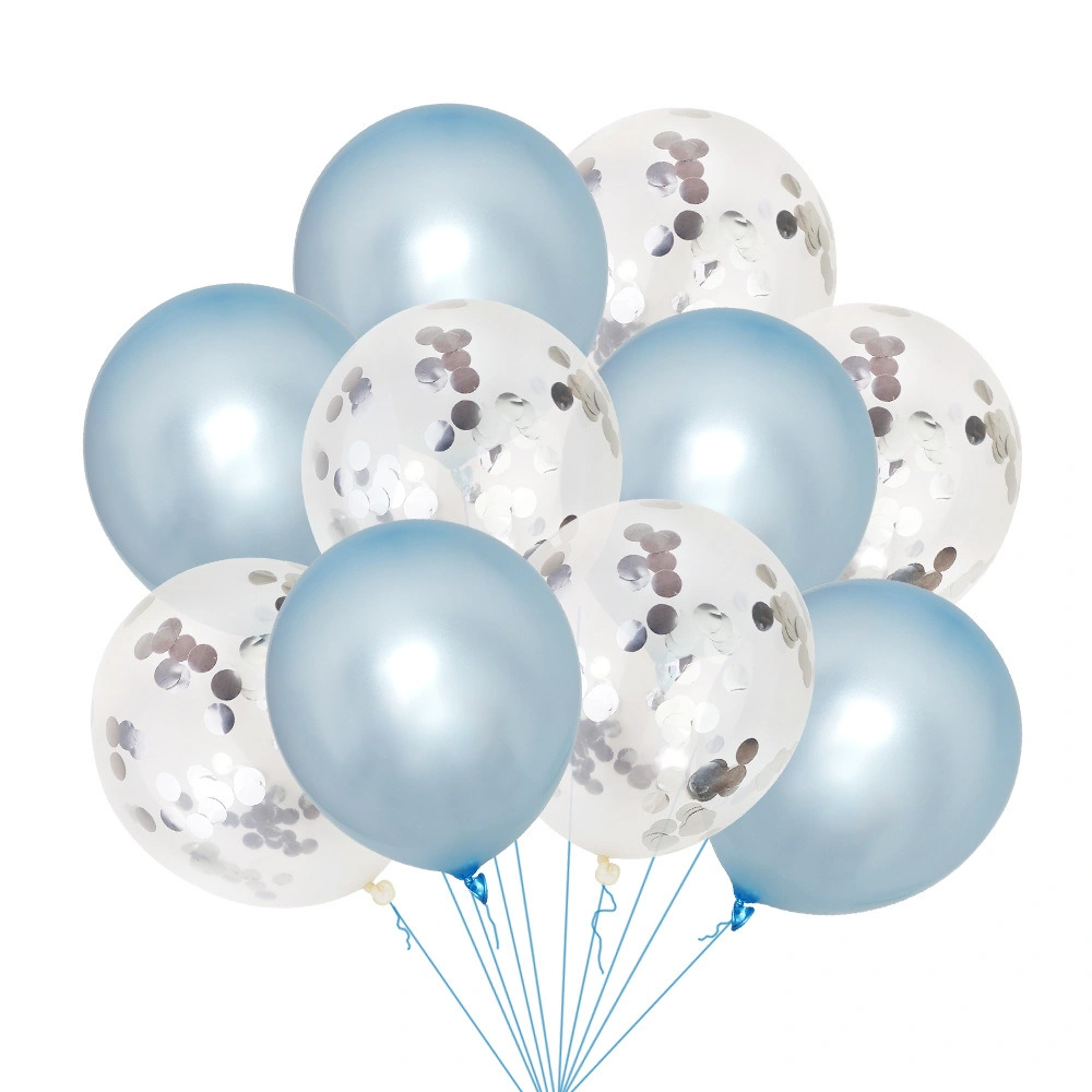 Event Decorations 10 Pieces Latex Confetti Balloons Set Birthday Party Wedding Baby Shower Proposals Bl14501