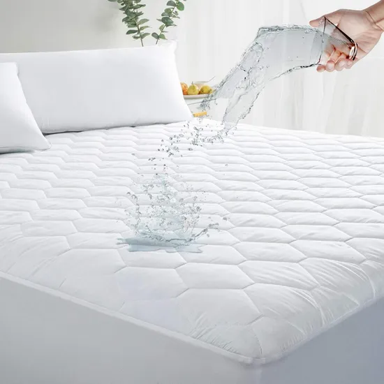 Best Quality Soft Knitted Baby Urine Bed Bug Waterproof Hypoallergenic Mattress Cover Protector