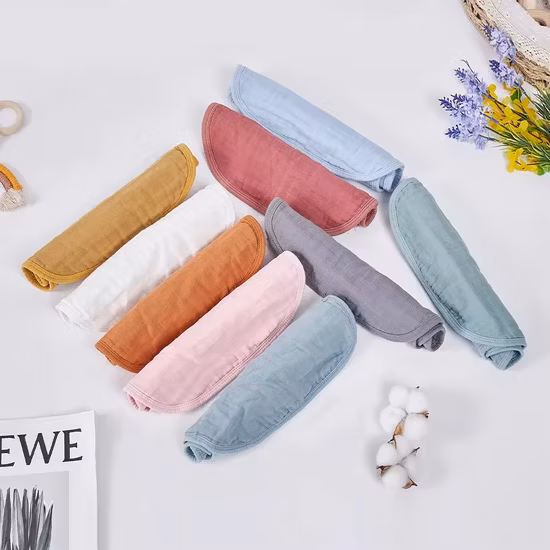 Bavoir bébé bavoirs imperméable mignon dessin animé broderie impression bébés rot tissu 0