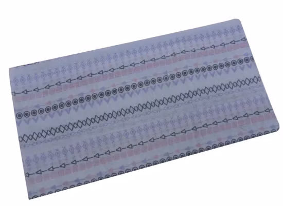 Couches d'emmaillotage en mousseline à carrés plats en mousseline pour bébé nouveau-né