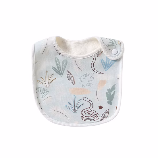 Nouveau Serviette de salive pour bébé pur coton doux forte Absorption d'eau bavoir