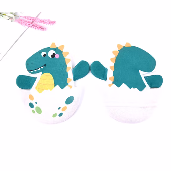 Gants de bain de dessin animé pour fête prénatale, marionnette à main, gant de lavage, cadeau pour enfants, éponge de bain avec motifs d'animaux