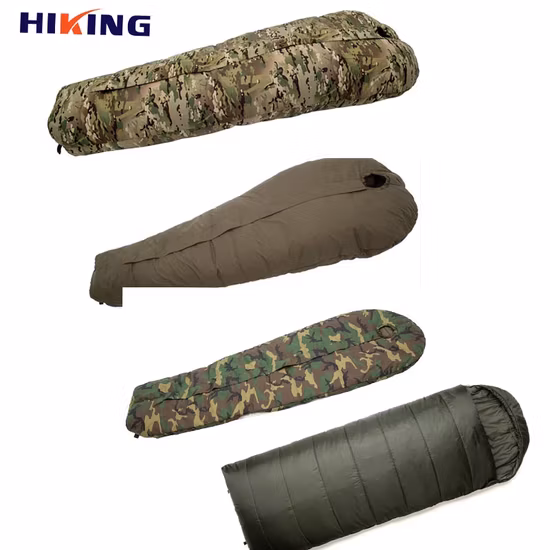 Sac de couchage momie pour le camping par temps froid